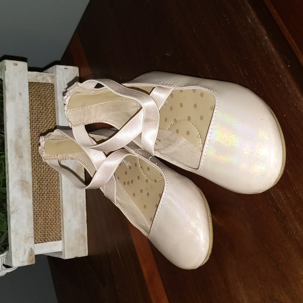Cat and Jack Ballet Zip Up Shoes Toddler 9